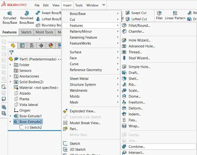 Solidworks step 3