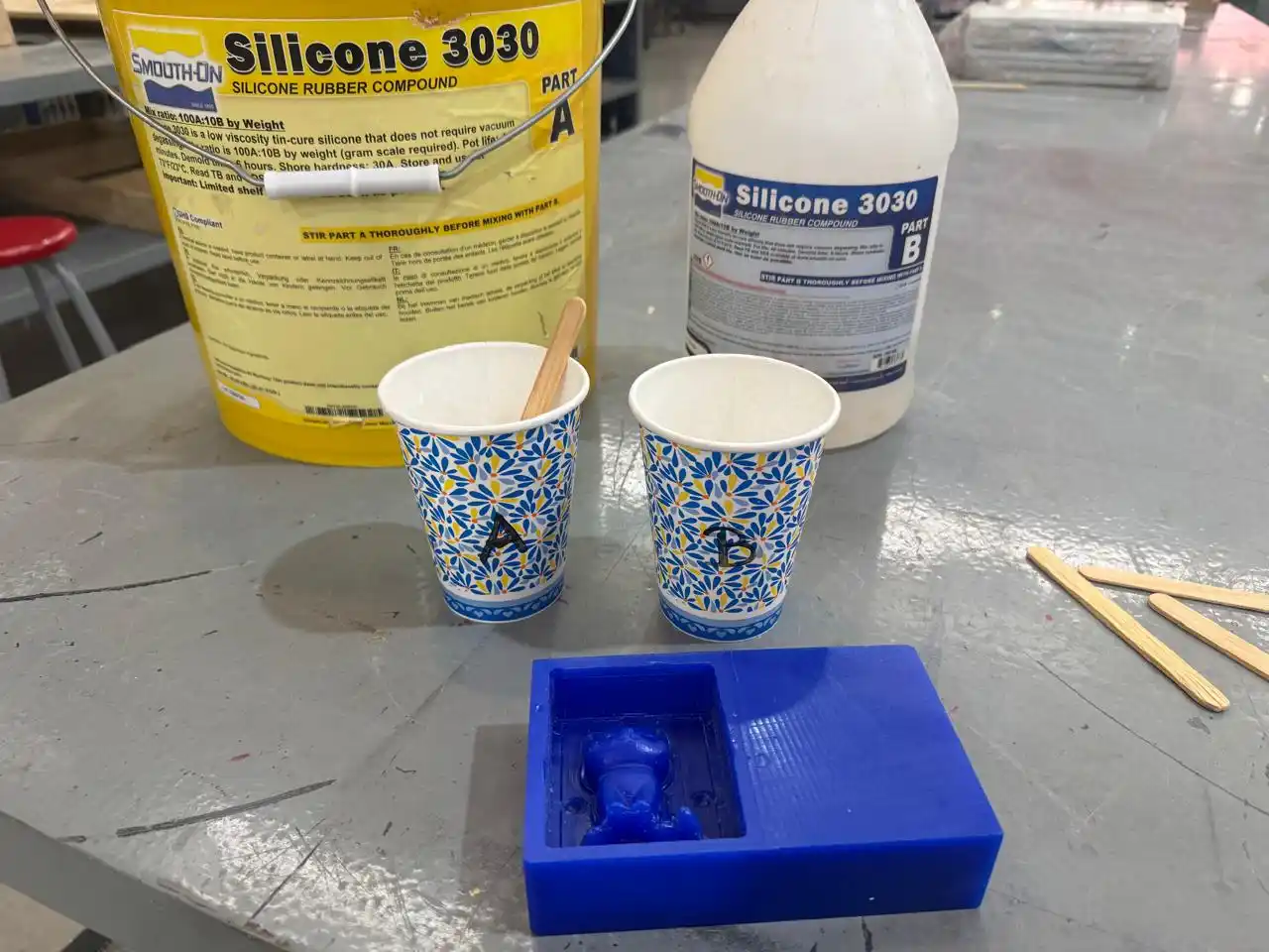 Silicon material