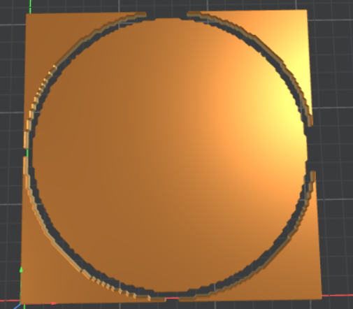 Outline path rendered