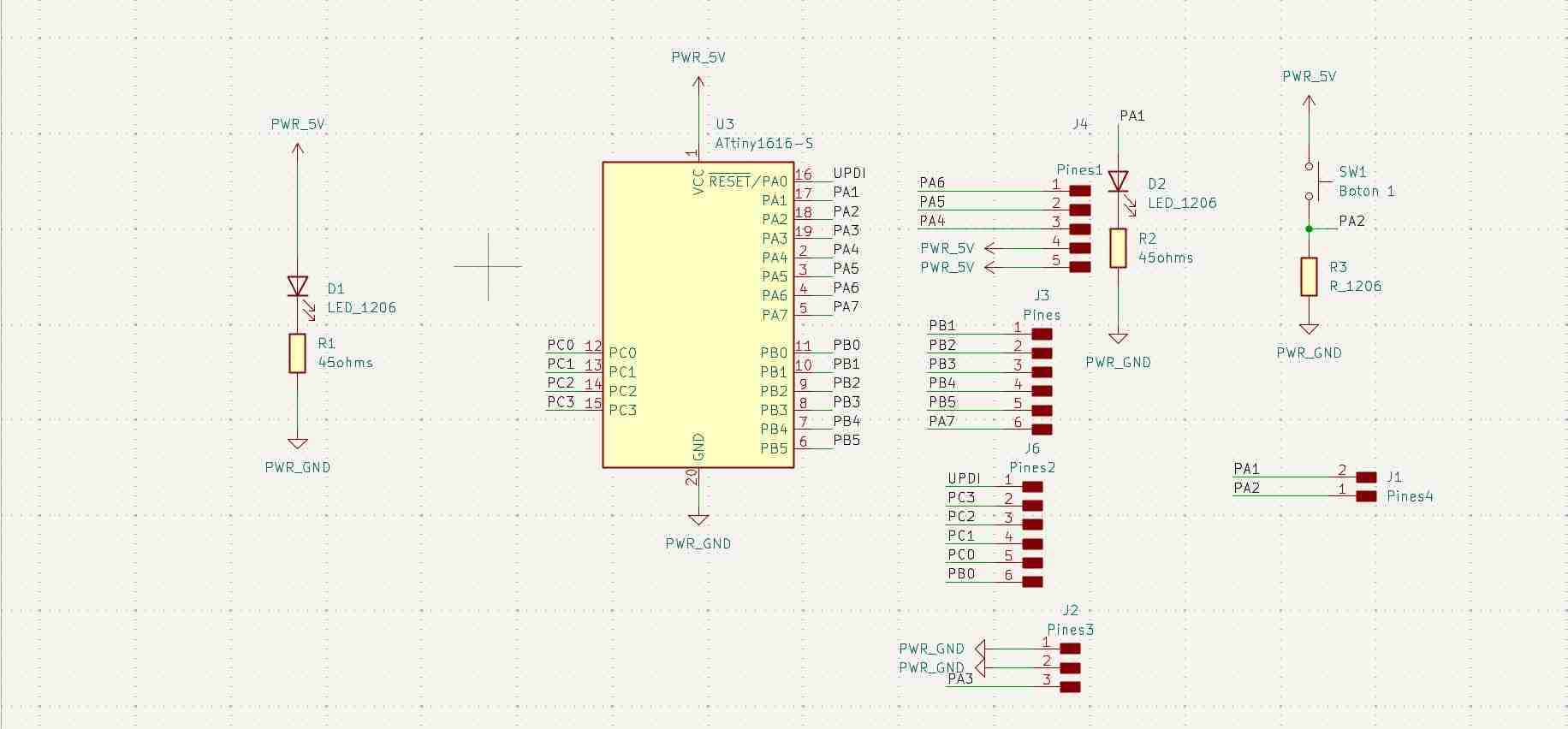 Attiny1616-Schematic