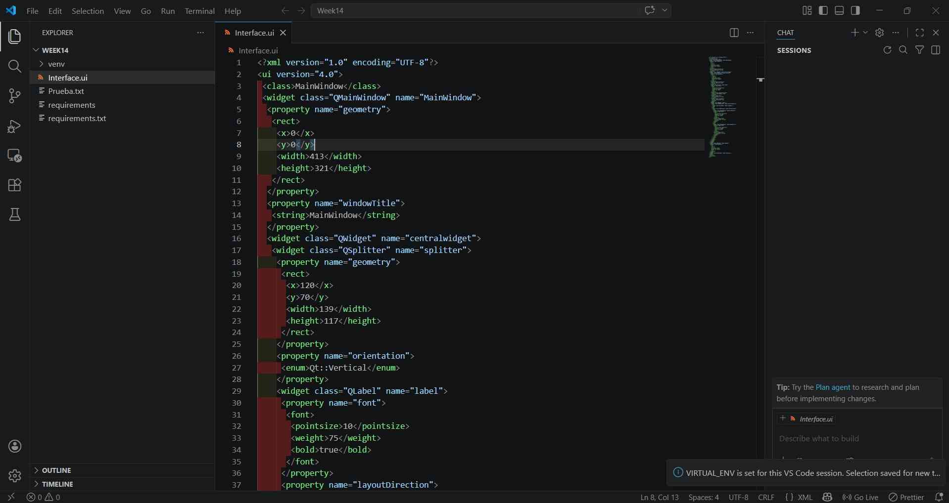 UI XML Code