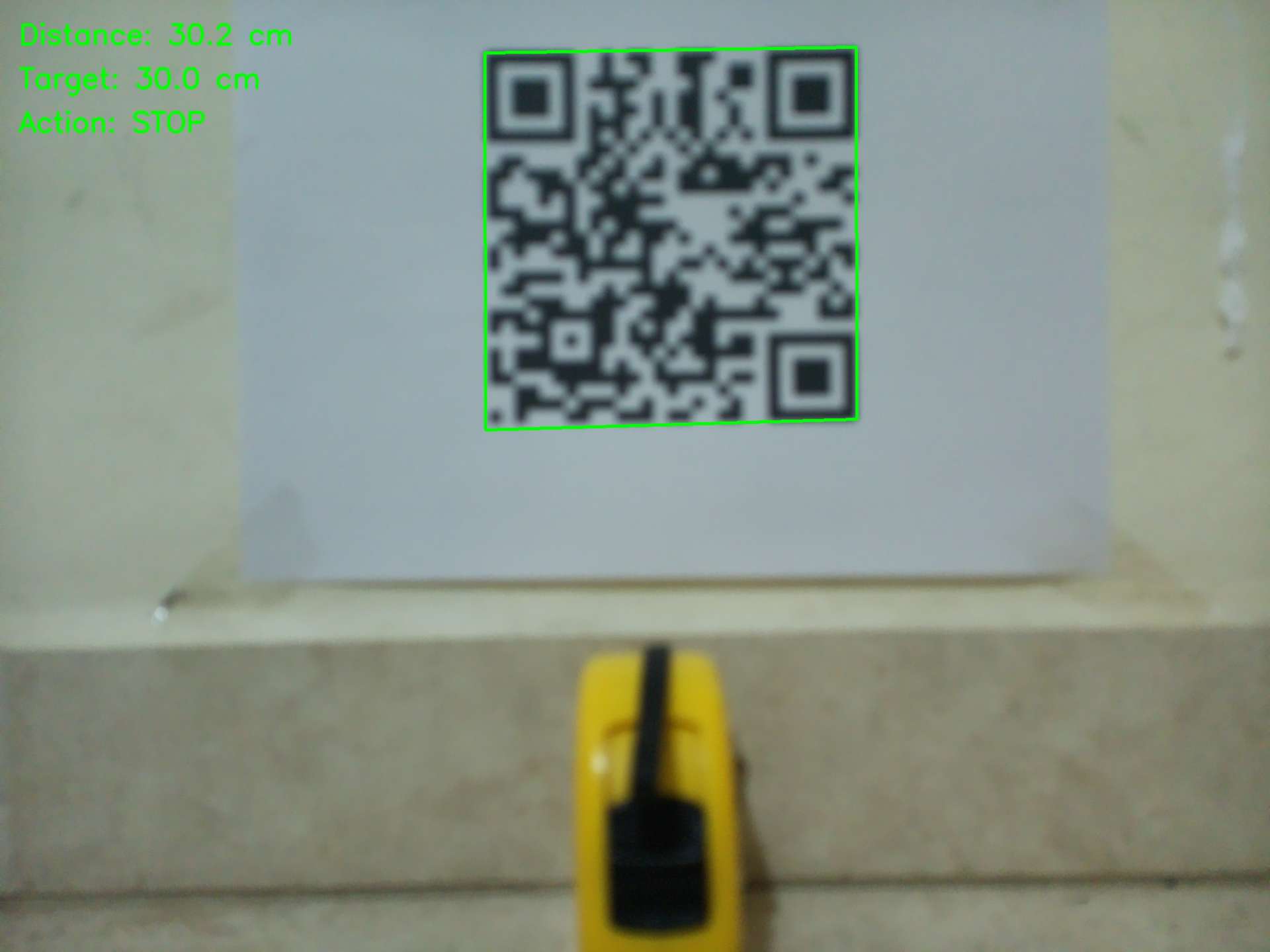 Robot Decision Stop 30cm