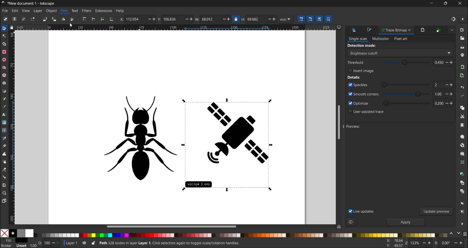 Satellite-Vectorized