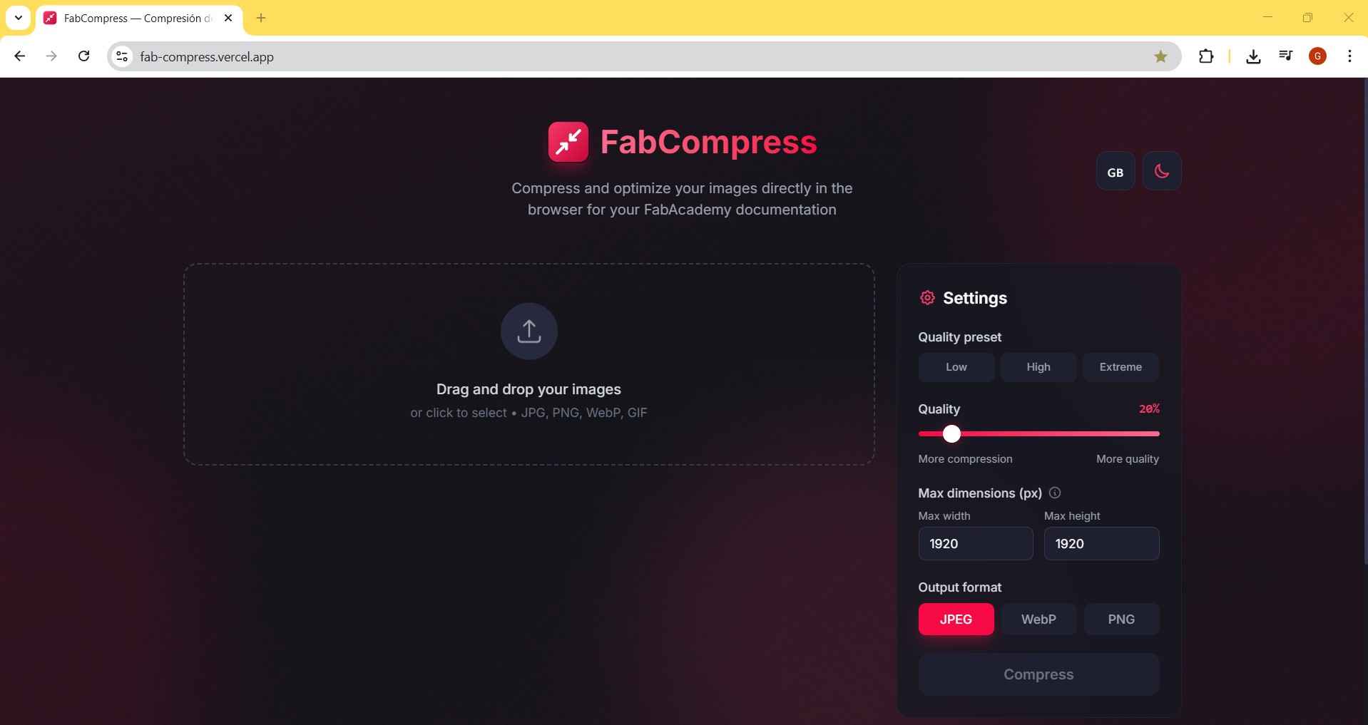FabCompress Tool
