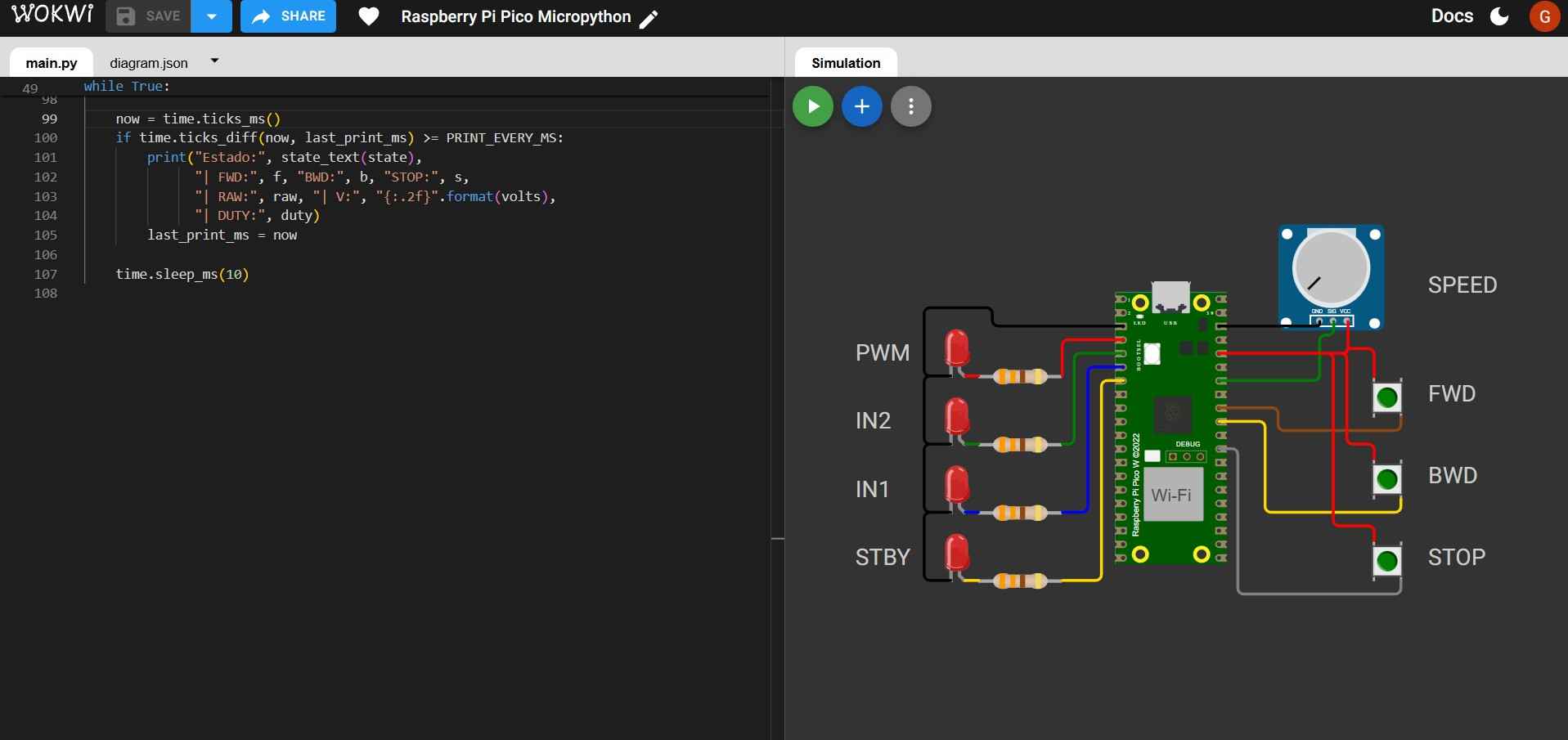 Serial print and timing