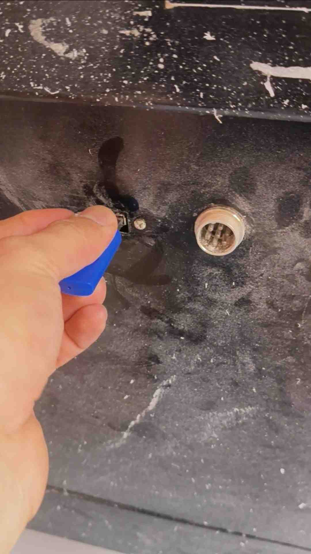 USB colocada