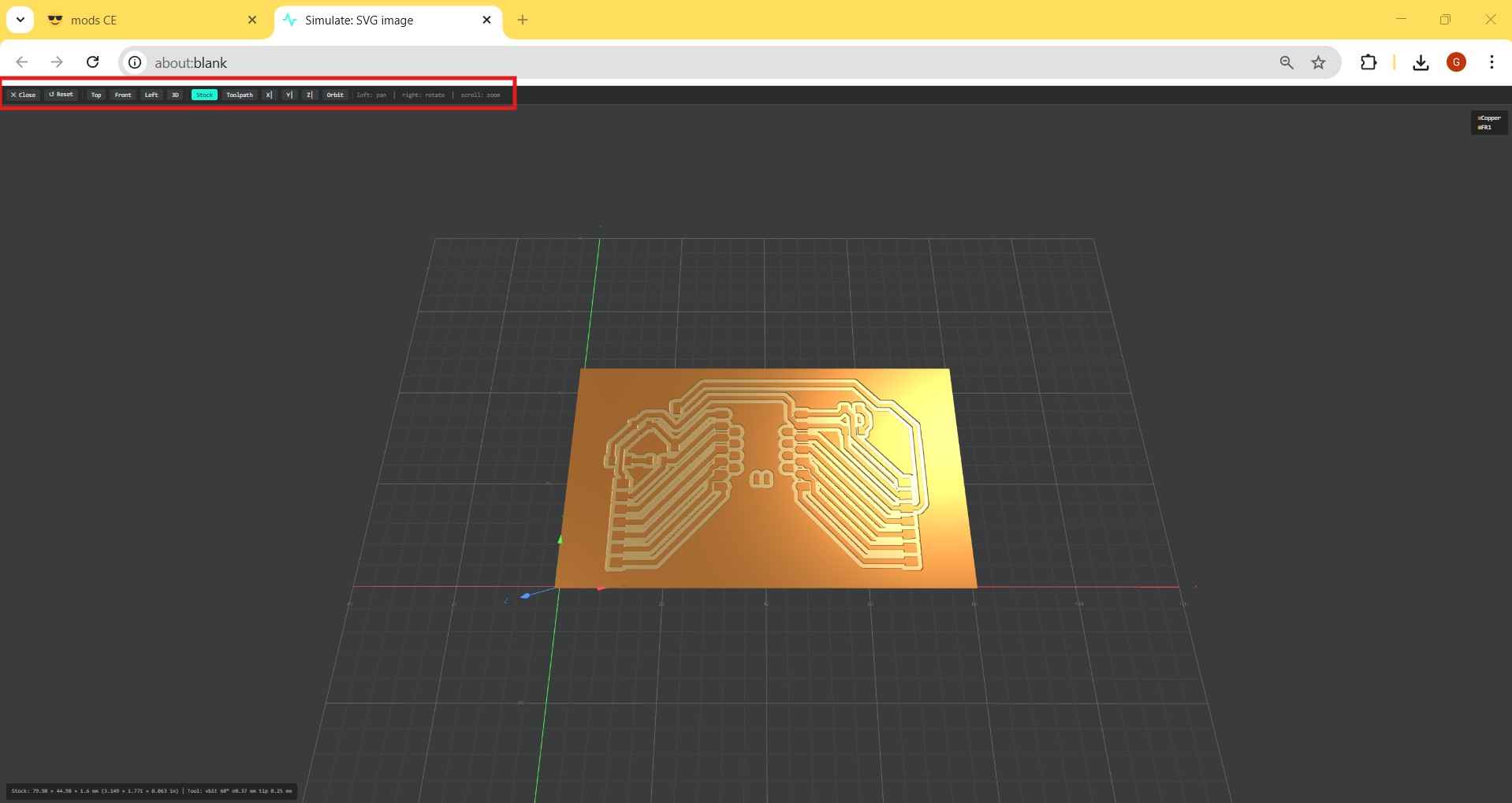 Toolpath Trajectory