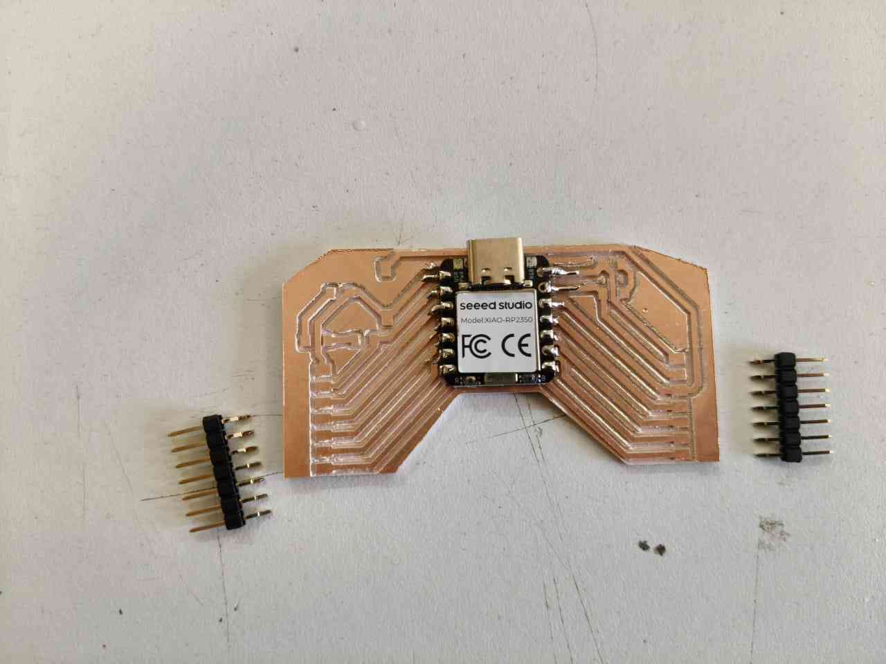 Xiao Soldered Pins