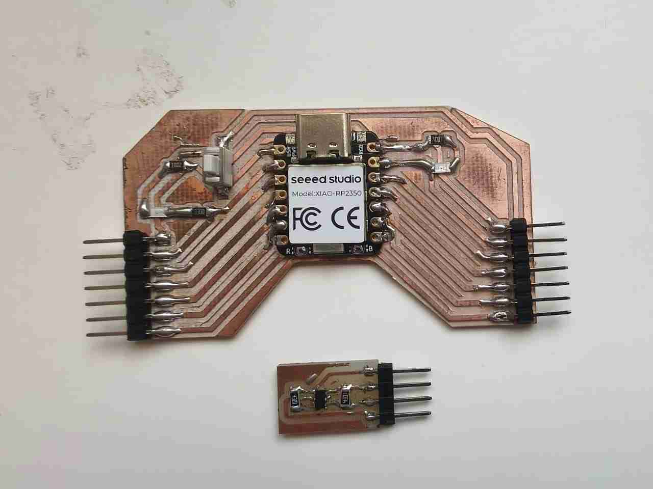Components compressed