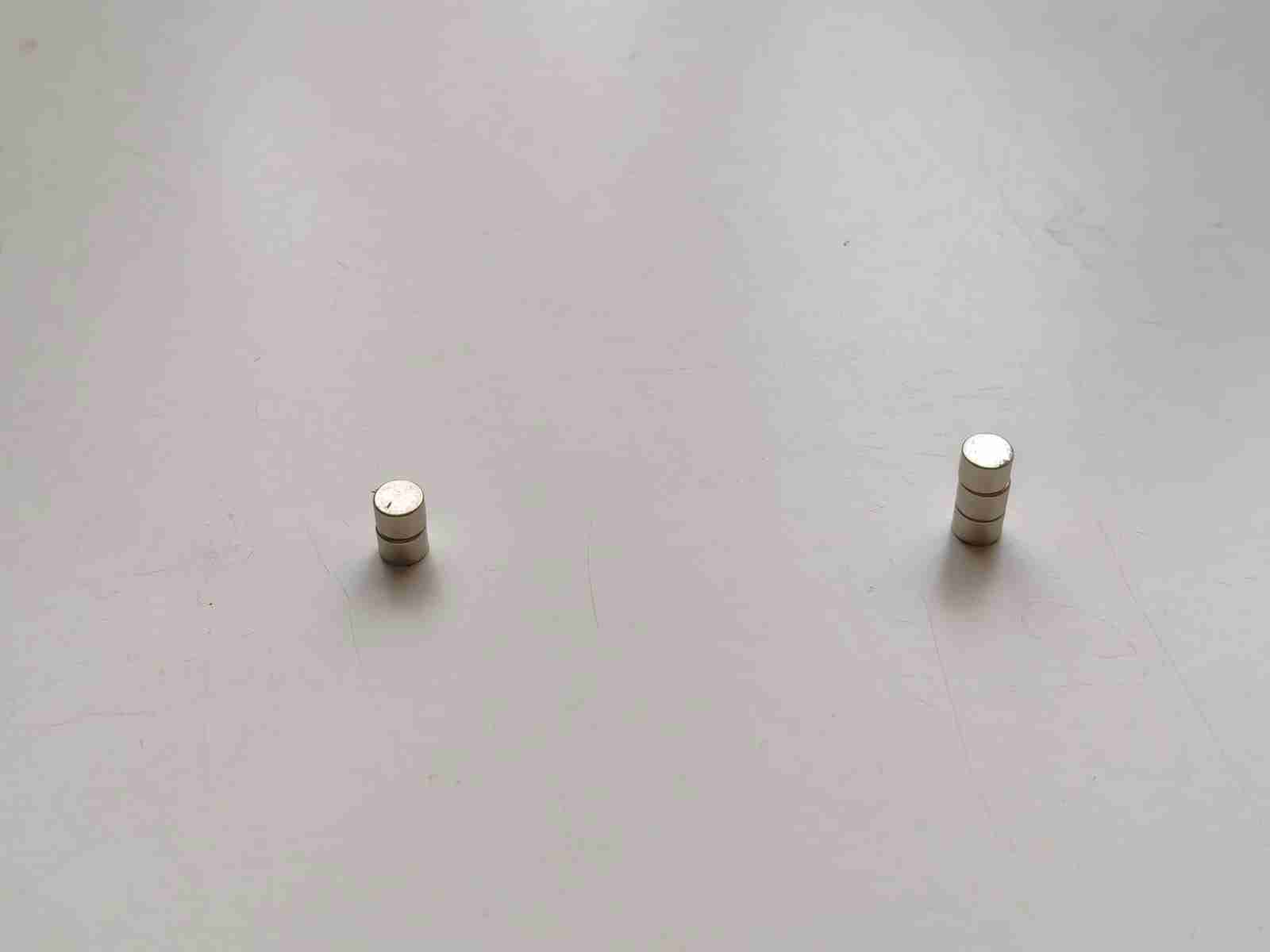 Magnets compressed