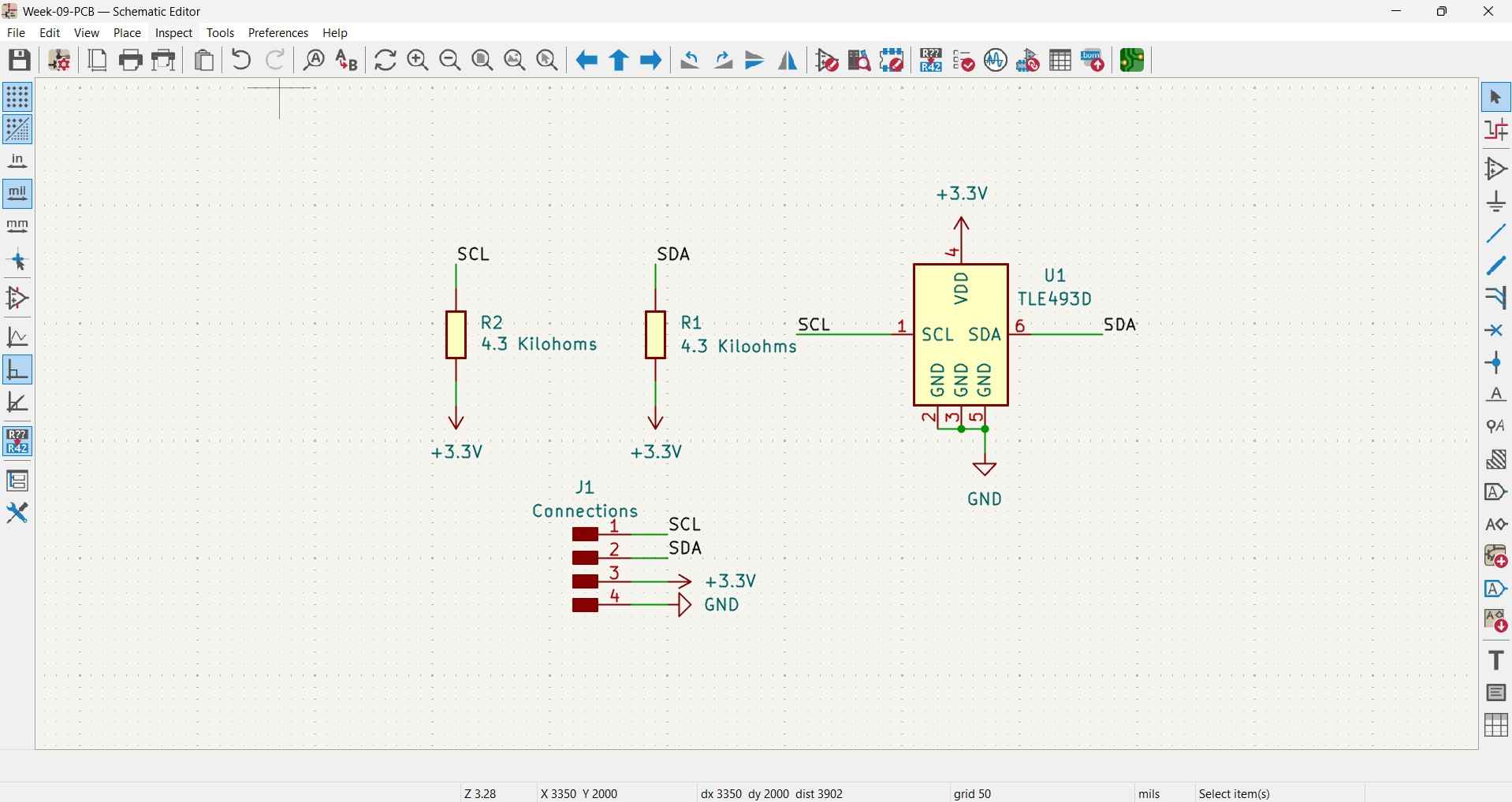 Schematic compressed