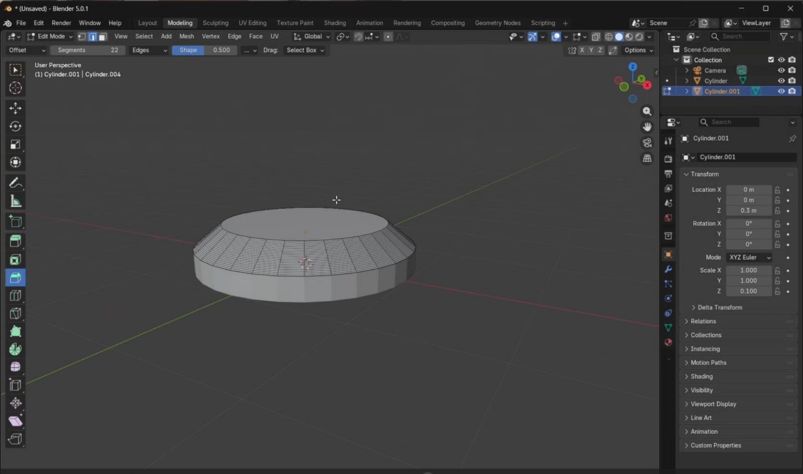 Blender Step 2
