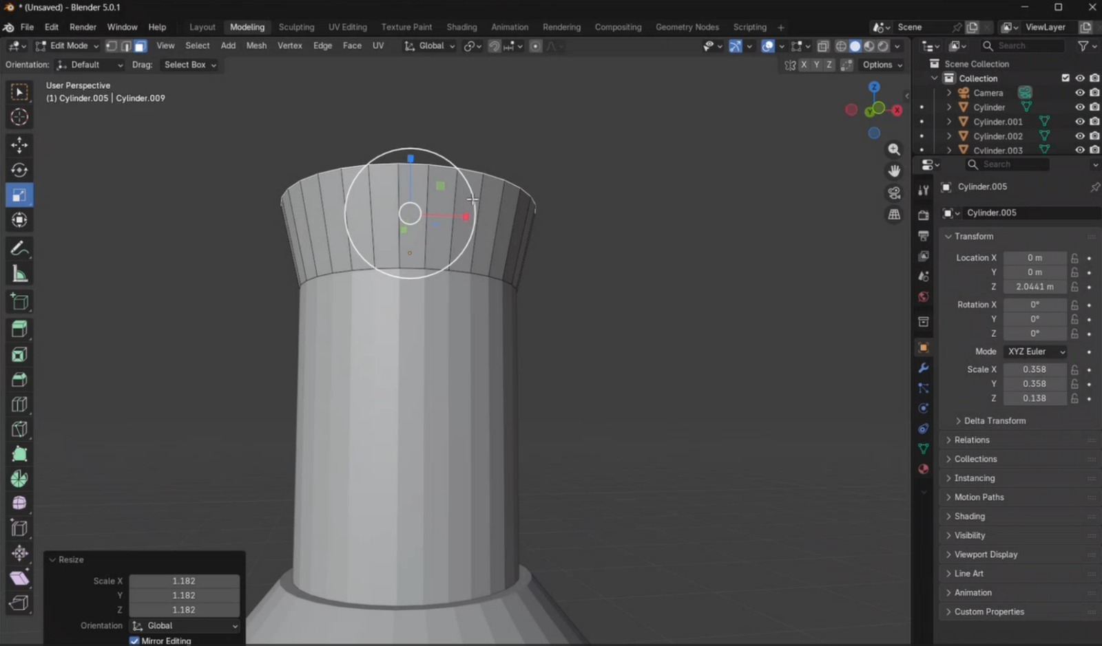 Blender Step 4