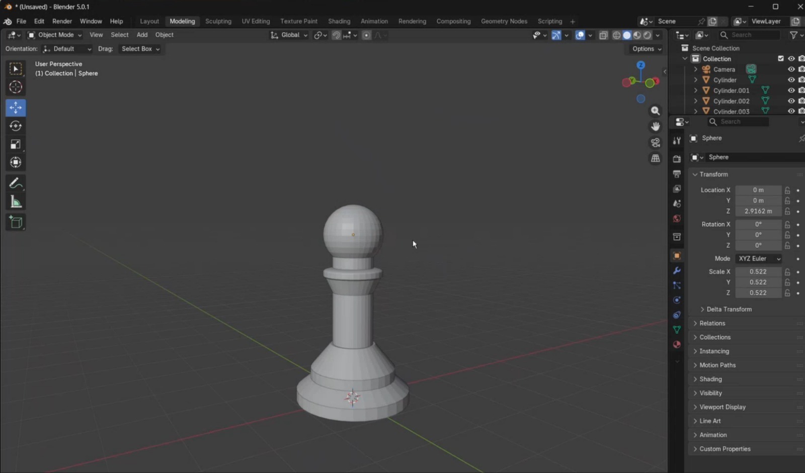 Blender Step 6