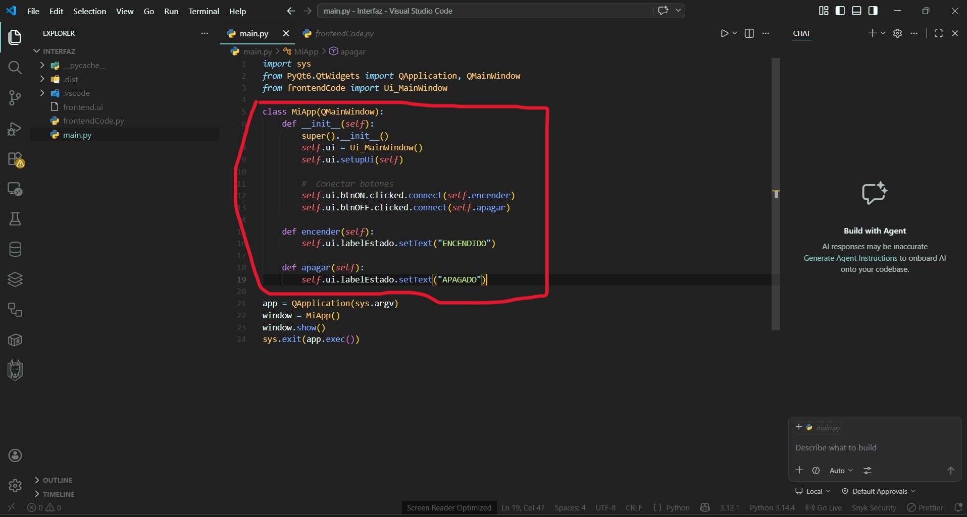 Main Code