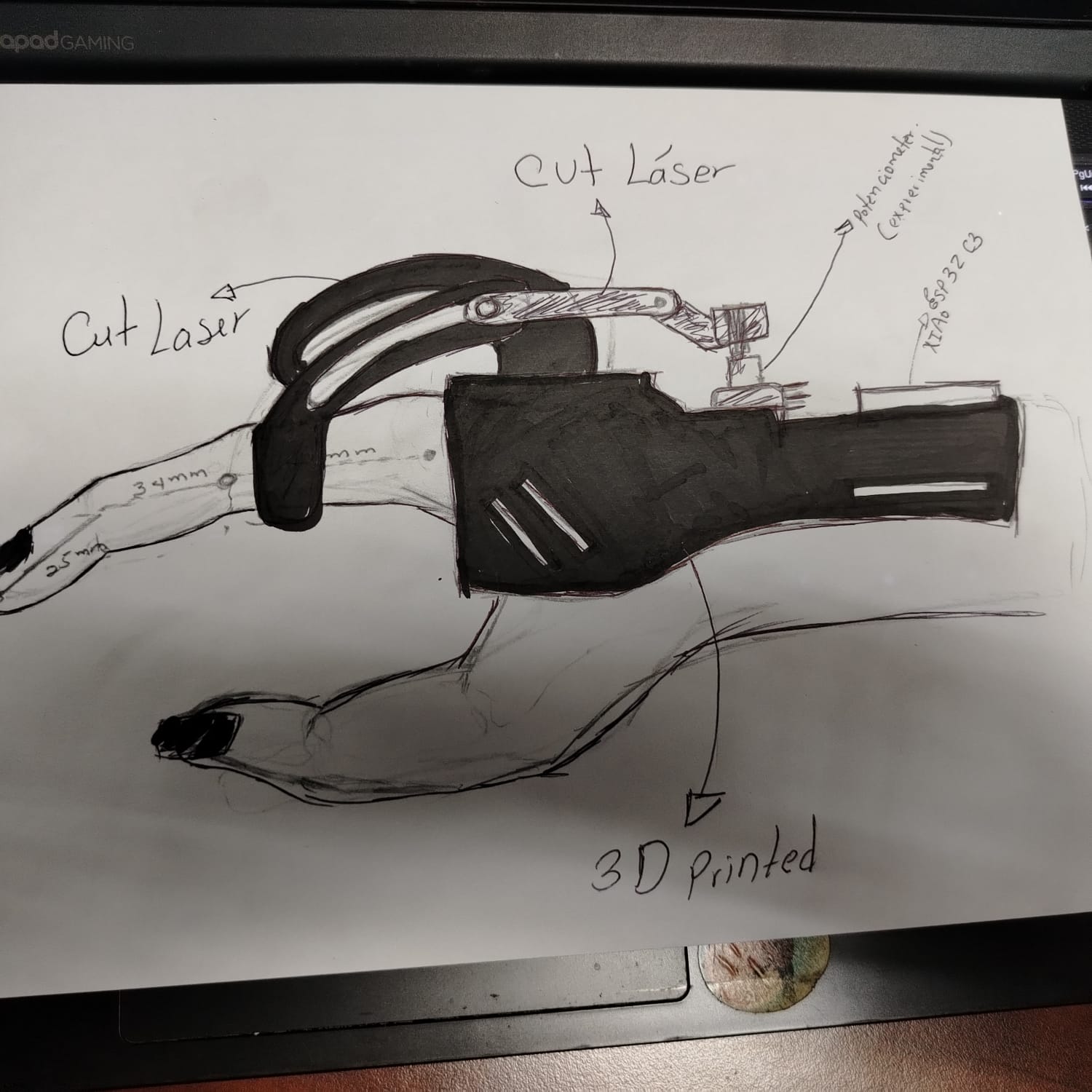 First conceptual sketch