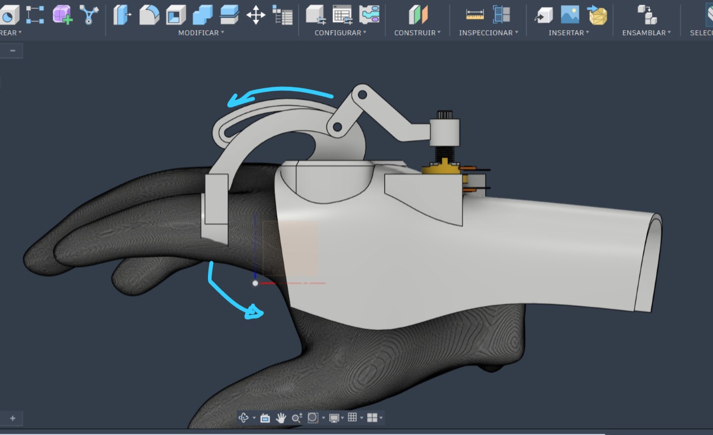 First CAD version