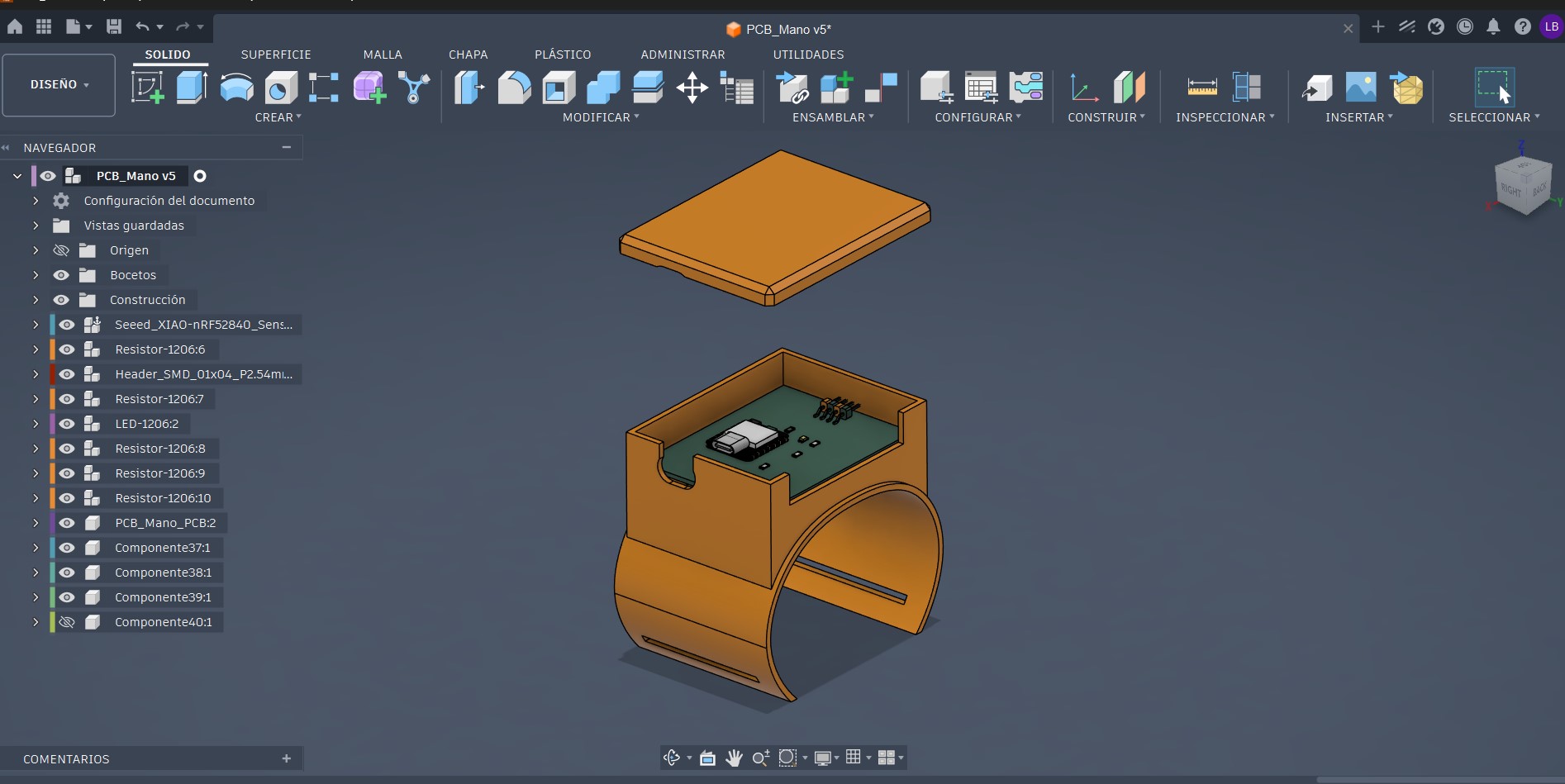 Version 2 CAD model