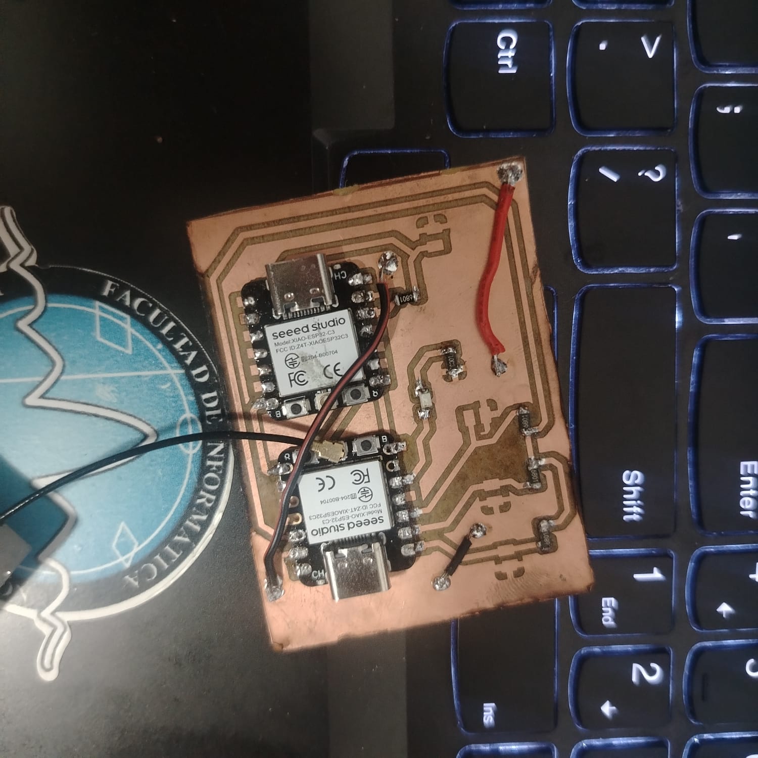 Fabricated PCB