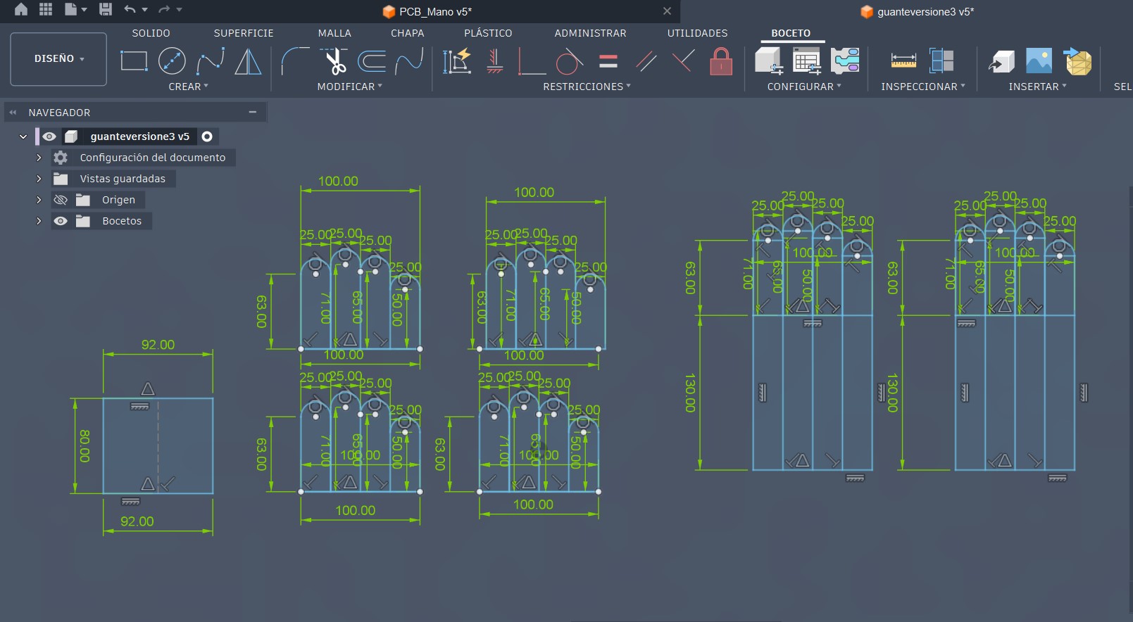 2D cutting plans