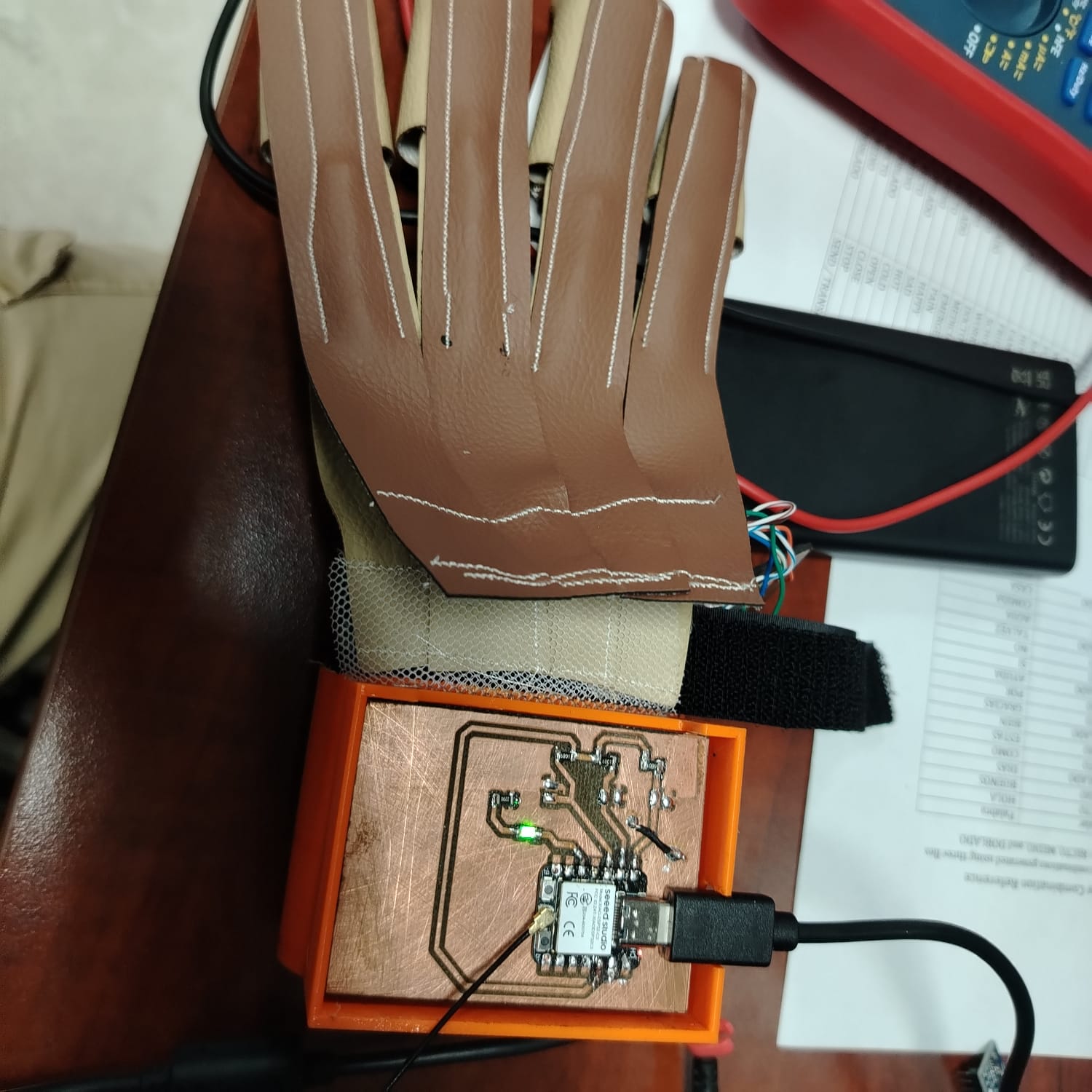 Final assembled device