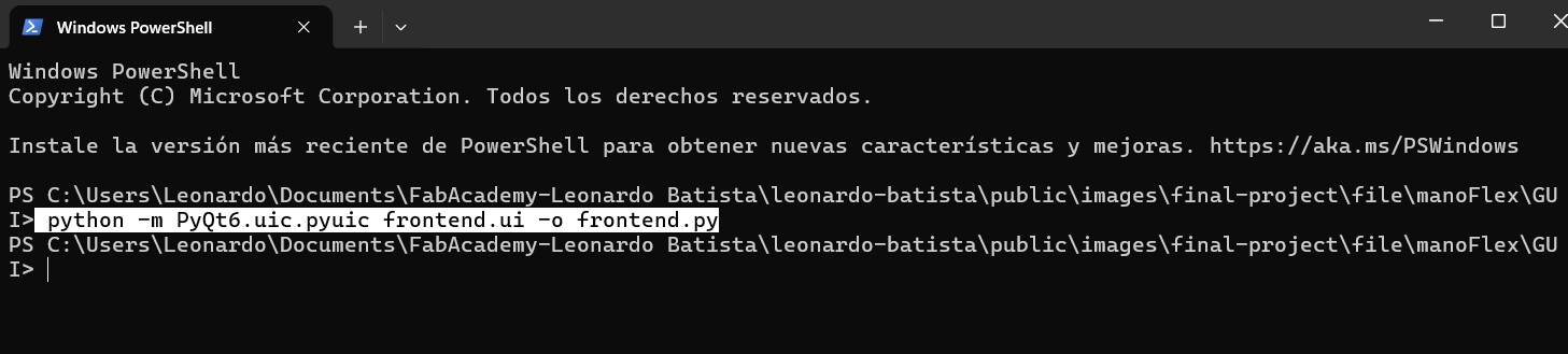 Qt UI conversion command