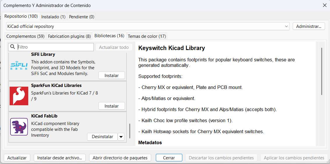 Installing KiCad Fab Library