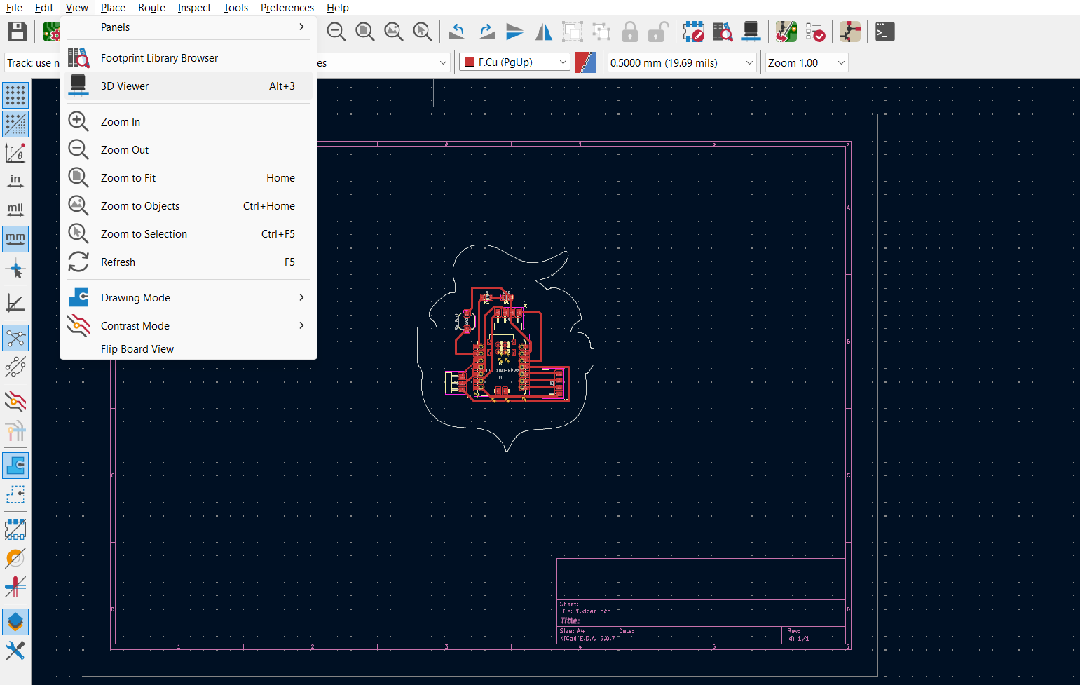 Shape hugging components