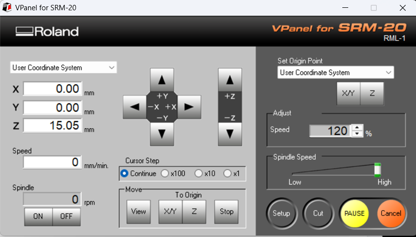 VPanel Interface