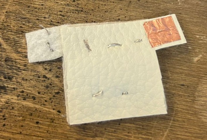 Custom Velostat Leather Sensor