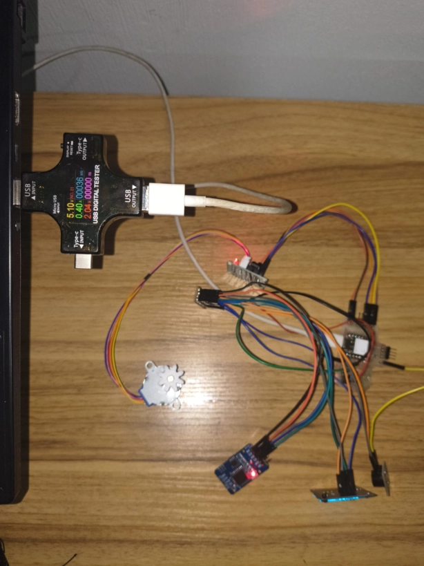 Full system power consumption while working