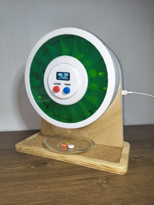 Automatic pill dispenser final prototype