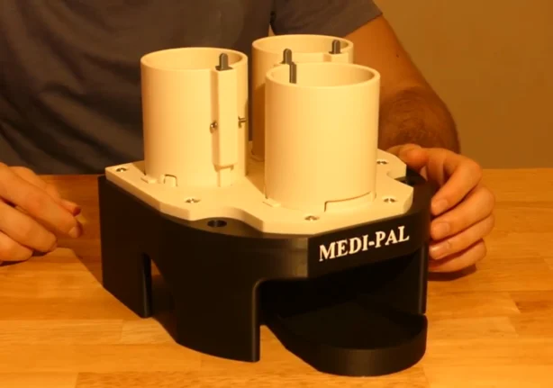 Michael Sangiorgio rotating pill dispenser reference