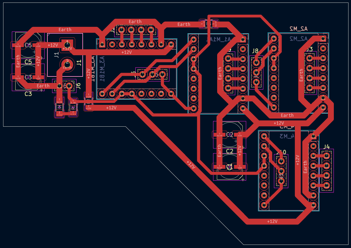 Connected driver board