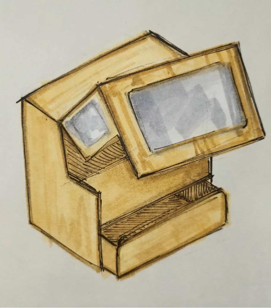 Enclosure initial sketch 2