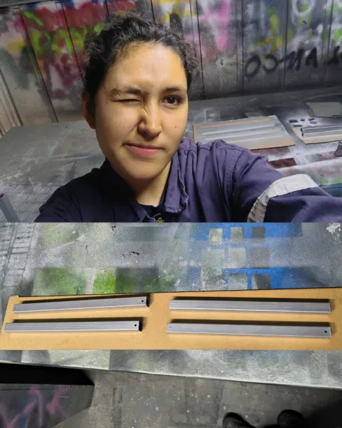 Final painted profiles