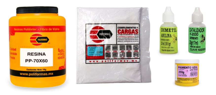 Mixing resin components