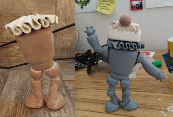 Epoxy putty sculpting