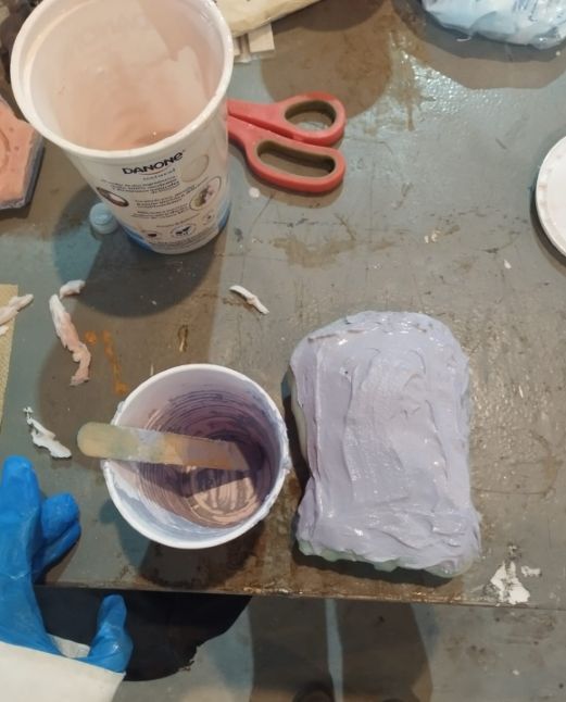 Dental plaster mother mold