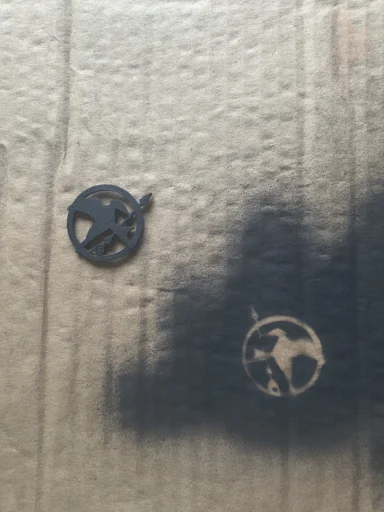 Conductive paint application on print