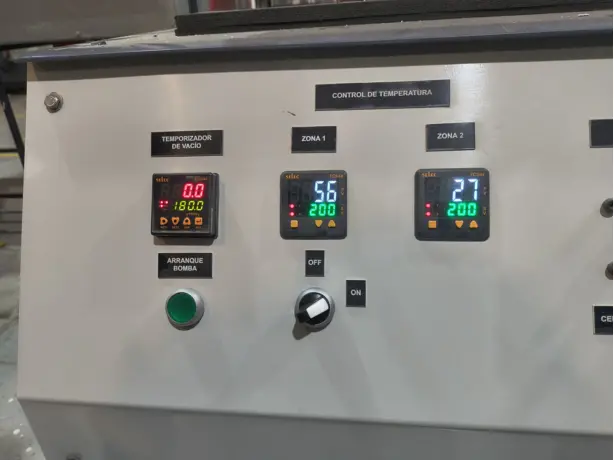 Configuring temperature controls to 200C