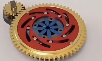 Pinterest reference showing the iris mechanism that inspired the actuation design