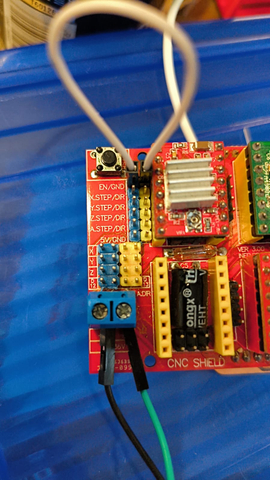 Milling process on the Roland