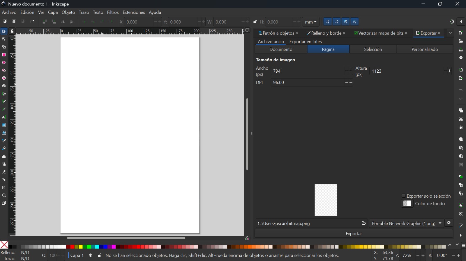 Inkscape Interface