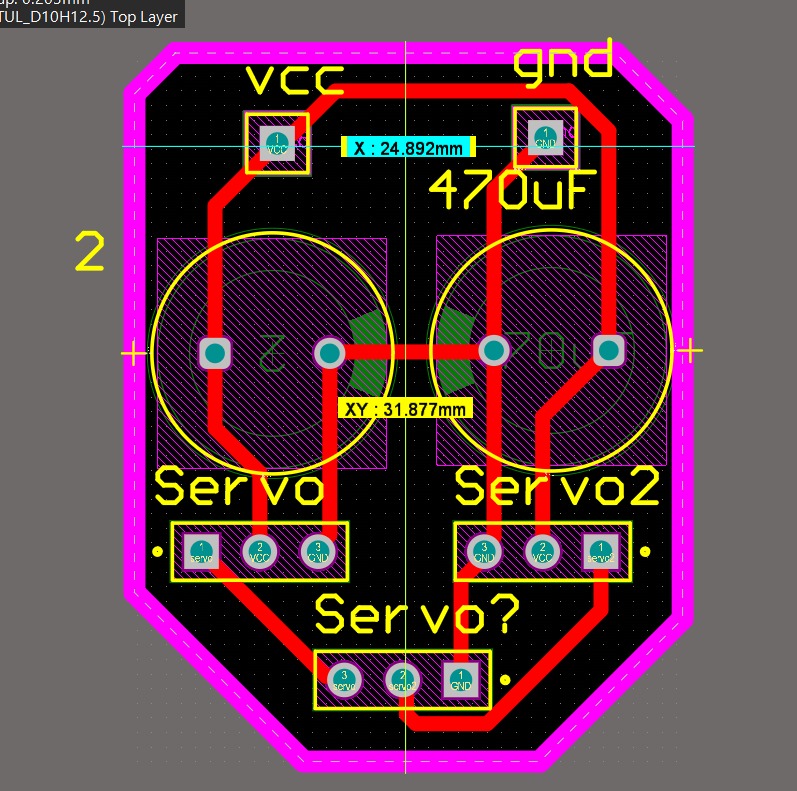 Servo module schematic