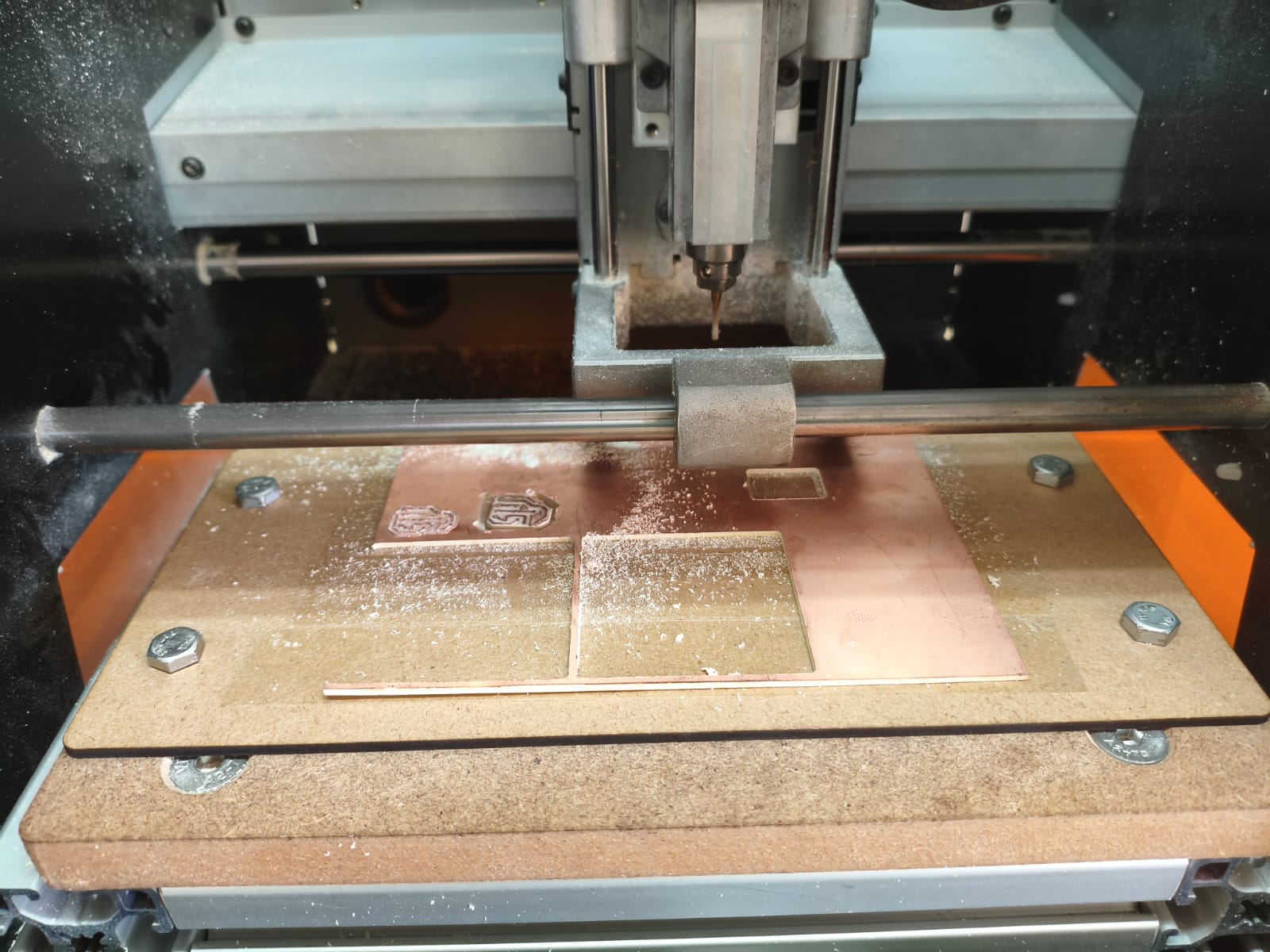 Milling the PCB