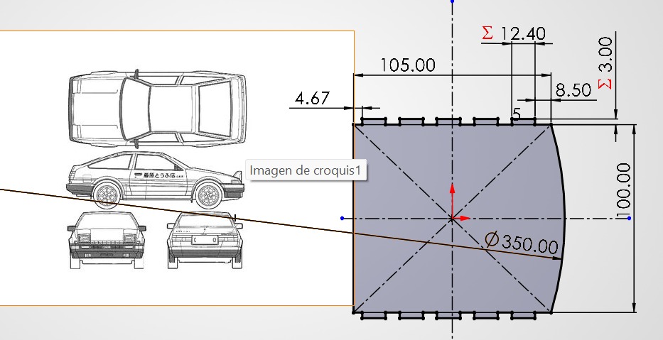 Cutting values settings