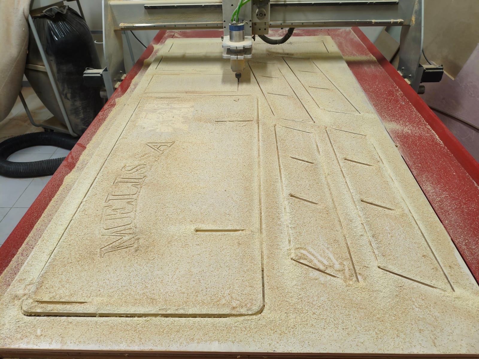 Profile cut result 1