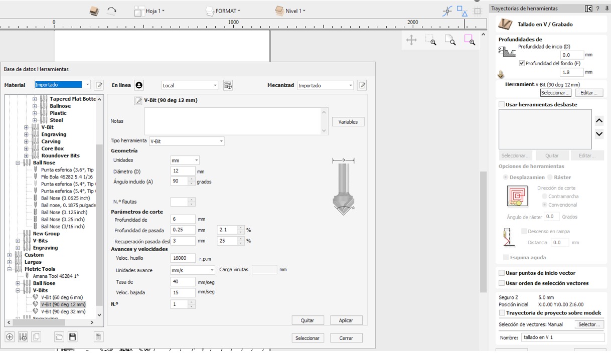 Engraving Tool Setup
