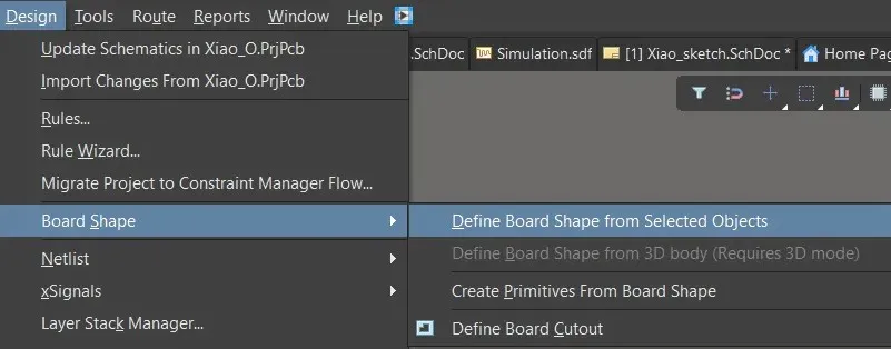 Define_Board_Shape